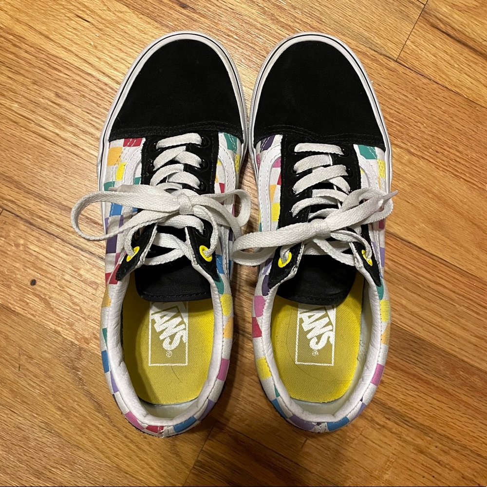 GOOD CONDITION RAINBOW VANS